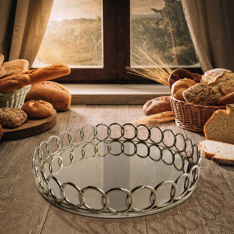 Brayden Studio Lindgren Mirrored Coffee Table Tray & Reviews Wayfair